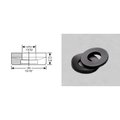 S & W Manufacturing Spherical Washer, Fits Bolt Size 3/8 in Steel, Black Oxide Finish TPW-3